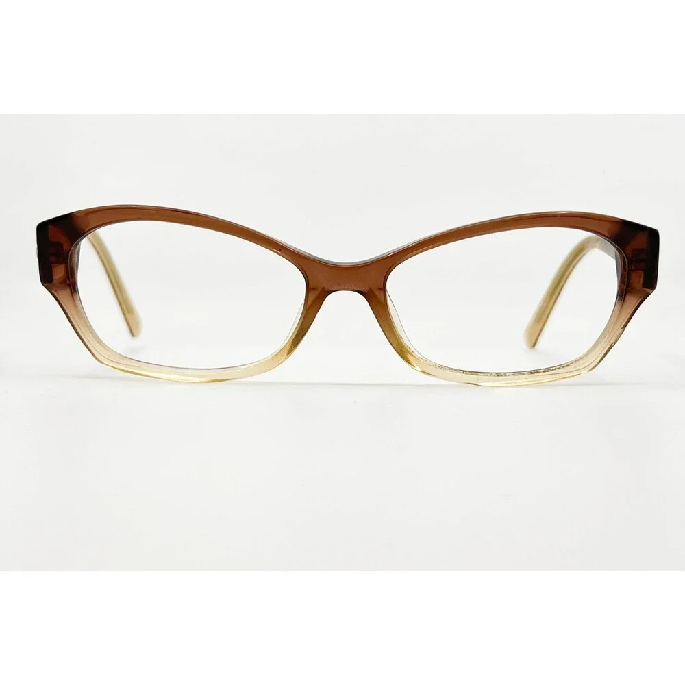 Guess Eyeglasses Frames Womens Brown Cat Eye GU2485-3 P42 54-16-135
